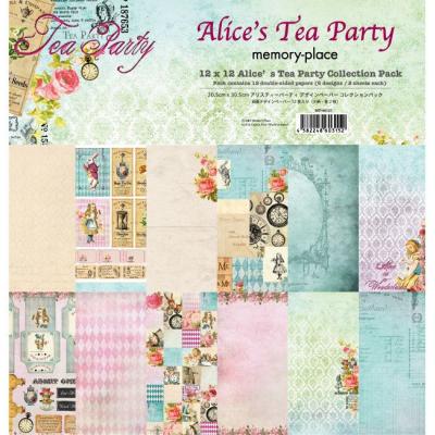 Asuka Studio Memory Place Alice's Tea Party Designpapier - Paper Pack
